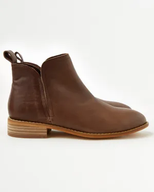 Douglas Leather Boot - Chocolate