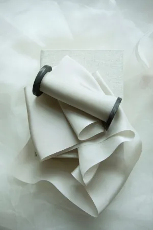 Dove Silk Ribbon