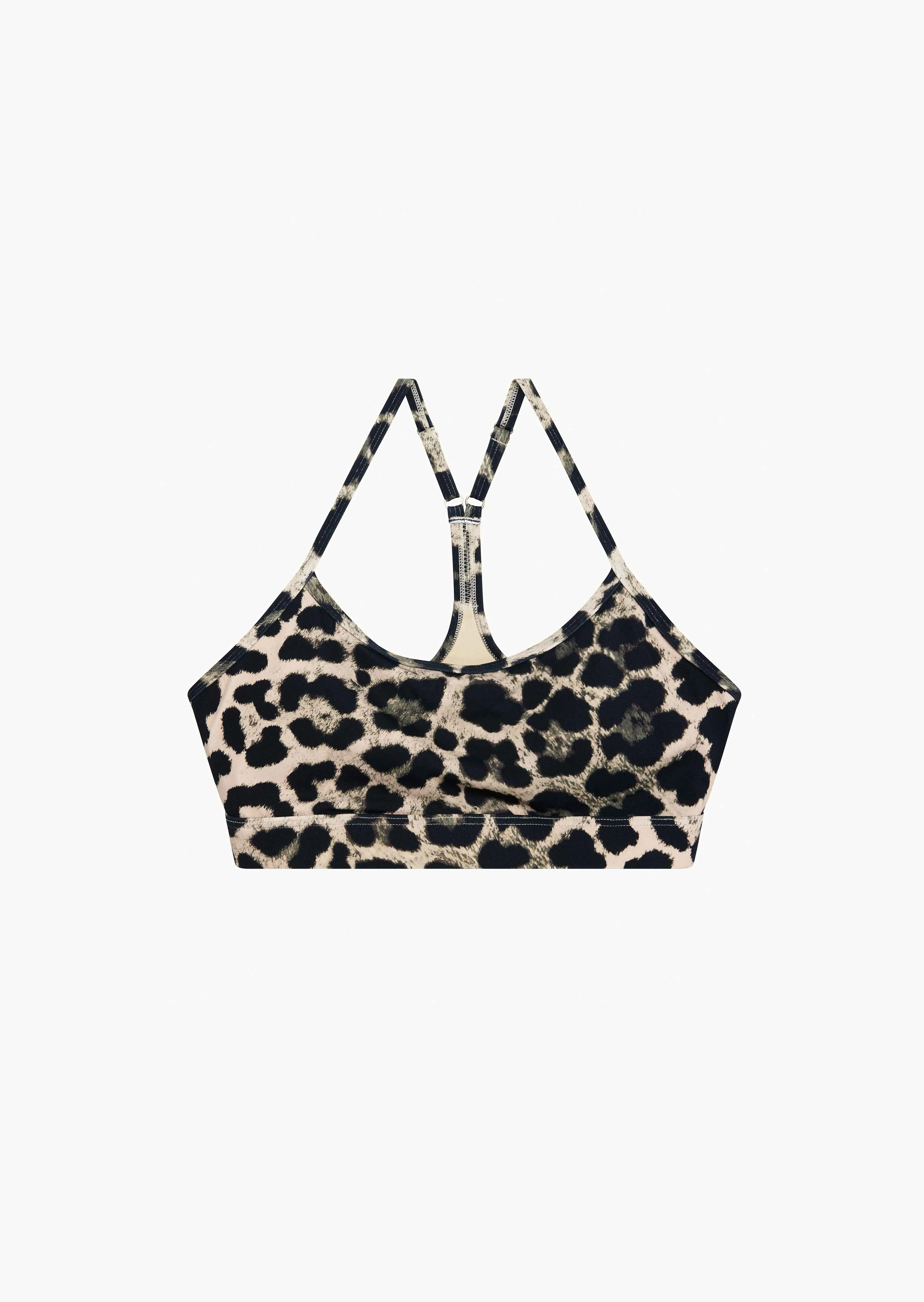 DOWNFORCE REFORM SPORTS BRA IN ANIMAL PRINT