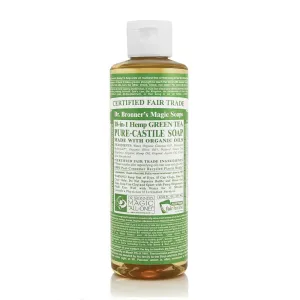 Dr Bronners Liquid Castile Soap Green Tea 237ml