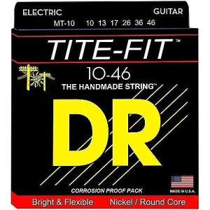 DR Handmade Strings MT-10 Tite-fit Electric Guitar Strings - Medium (10-46)