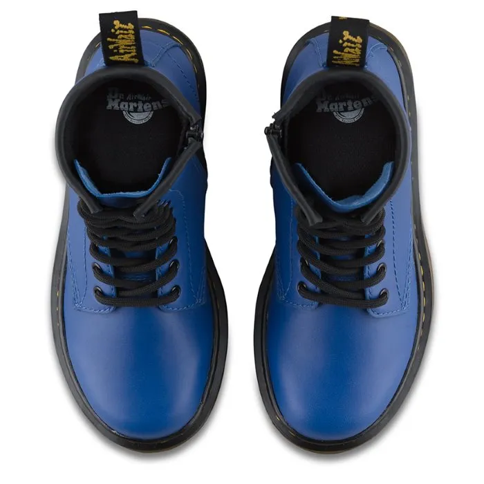 Dr Martens Kids - 1460 J Blue lace up boot with zip uk10-3 Delaney