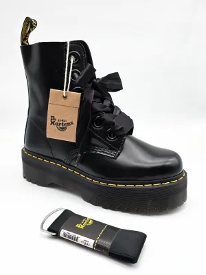 DR. MARTENS RIBBON LACES BLACK 140cm