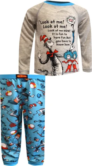 Dr. Seuss Cat in the Hat Having Fun Pajamas