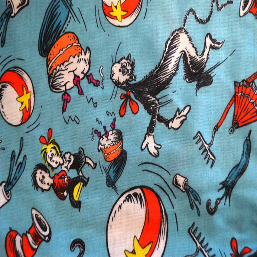 Dr. Seuss Cat in the Hat Having Fun Pajamas