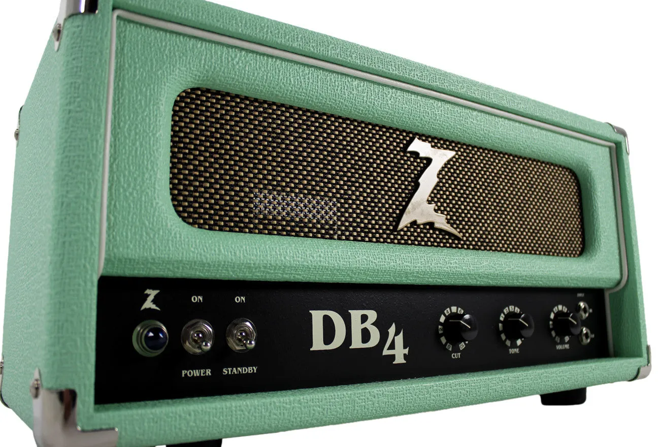 Dr. Z DB4 Head - Surf Green - Tan Grill