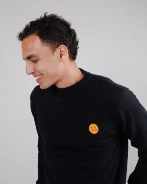 Dragon Ball 4 Stars Wool Sweater Black