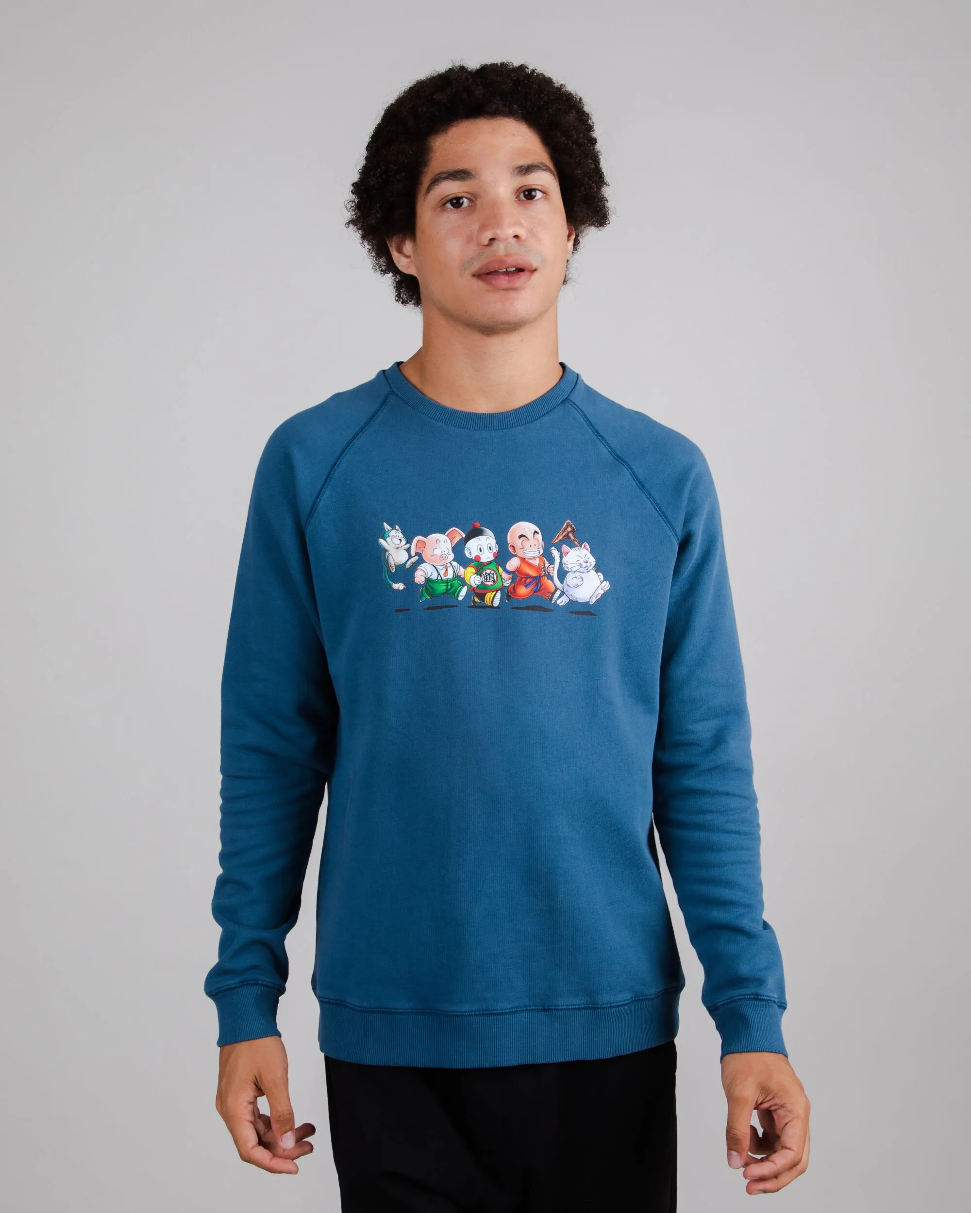 Dragon Ball Friends Sweatshirt Blue