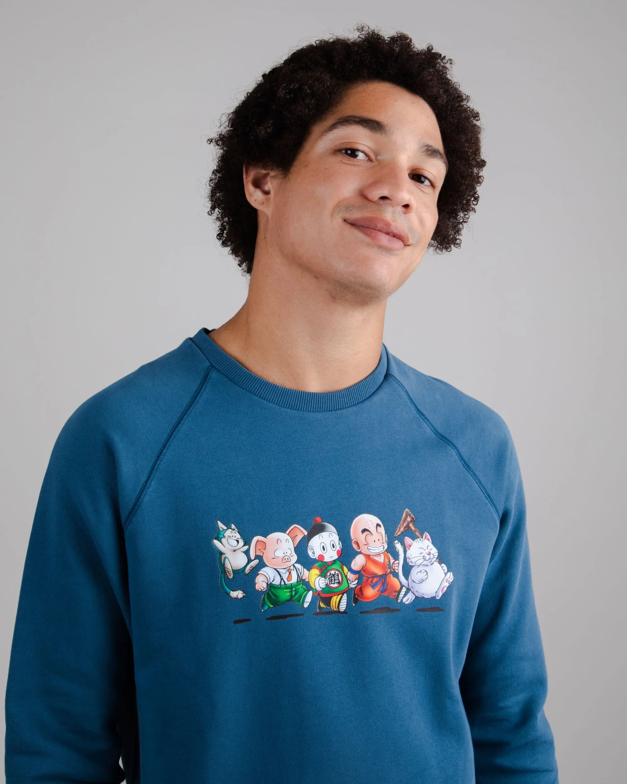 Dragon Ball Friends Sweatshirt Blue