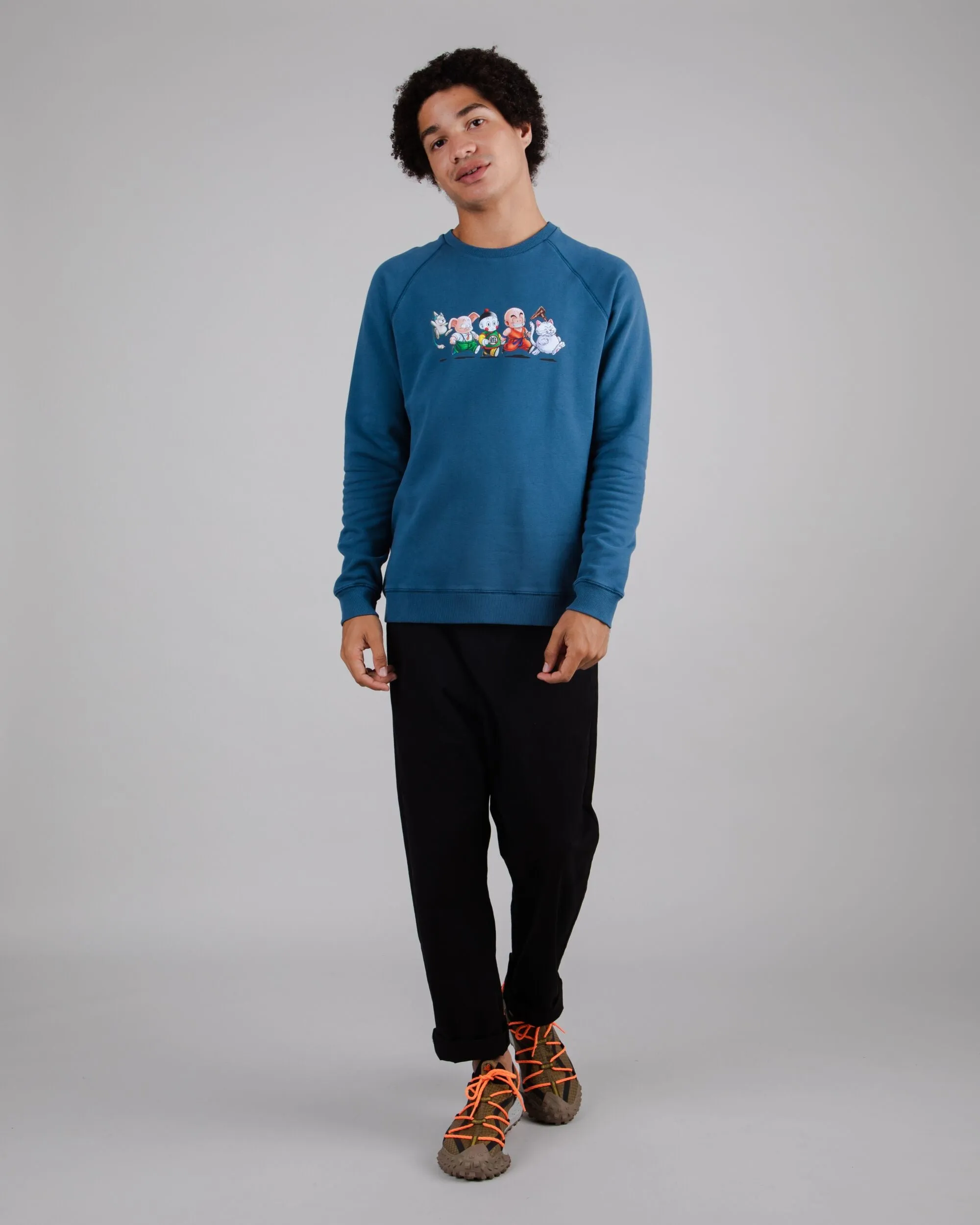 Dragon Ball Friends Sweatshirt Blue