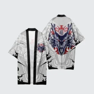 Dragon Design Kimono Robe