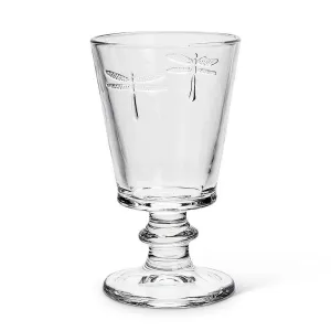 Dragonfly Wine Goblet