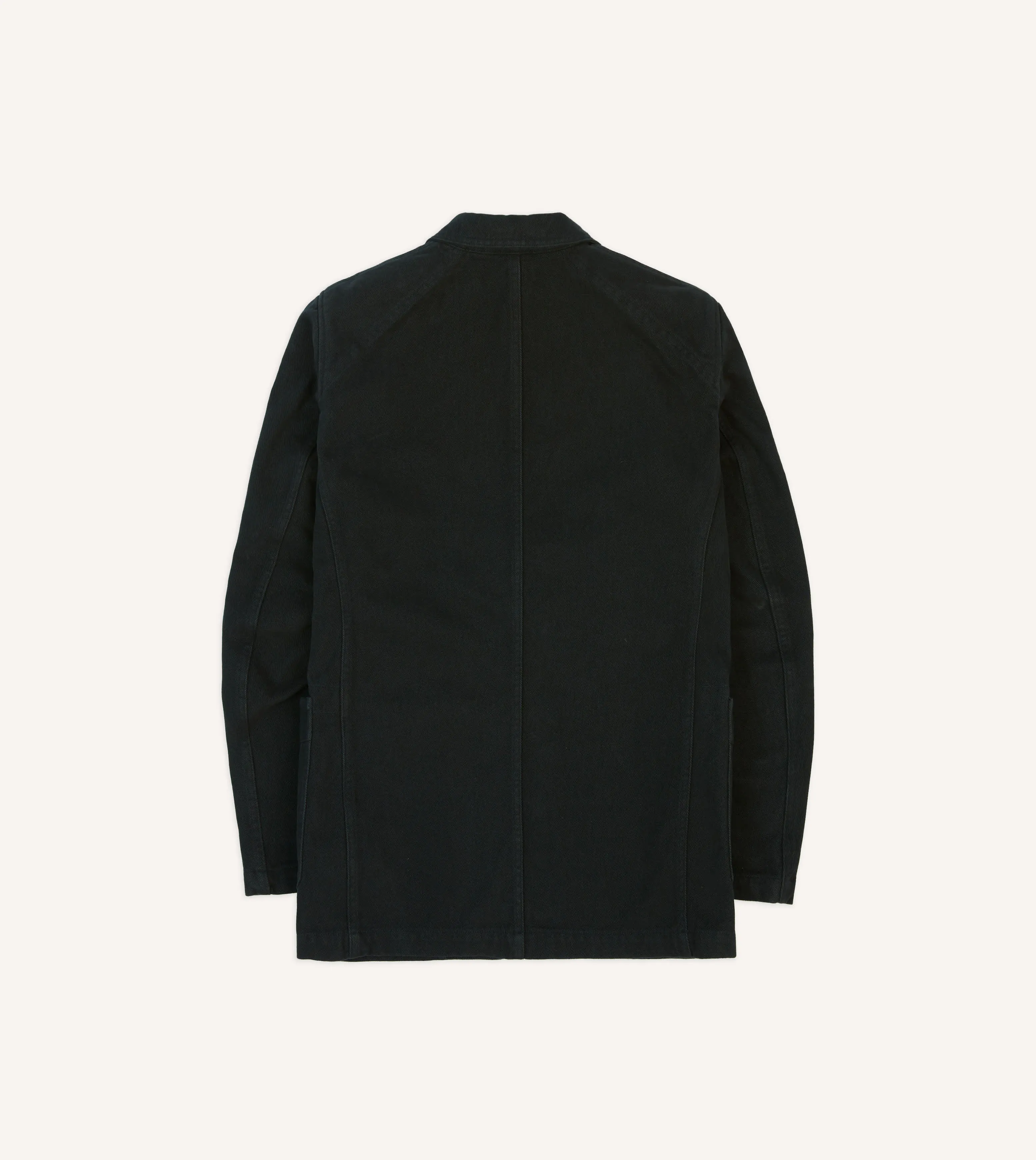 Drake's by A. Levine Black Cotton Games Blazer Mk. II