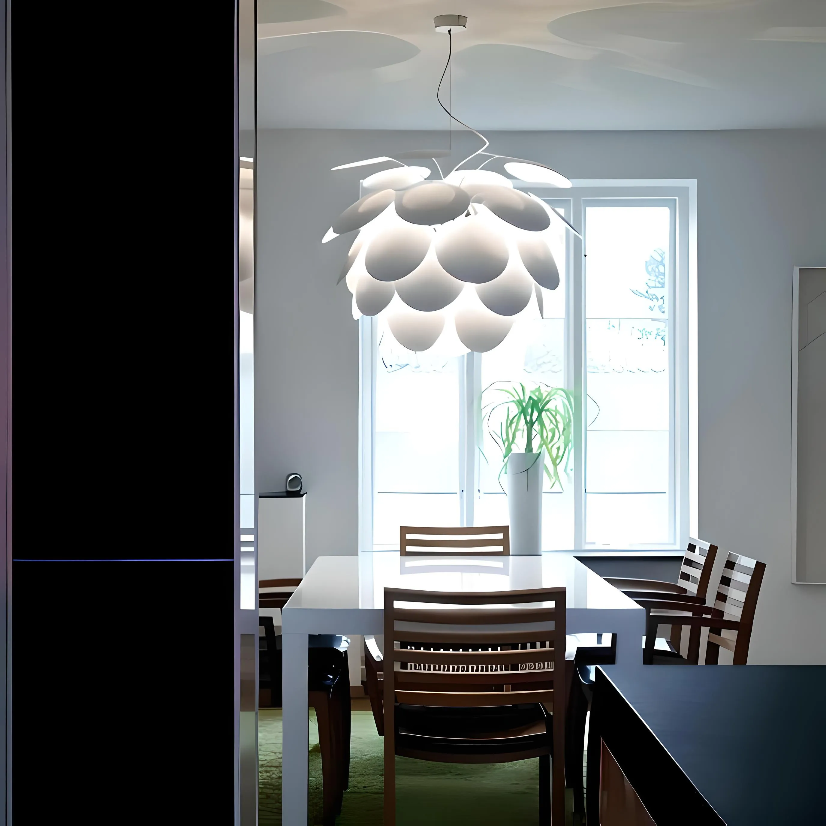 Drammen - Chic LED Snowball Chandelier