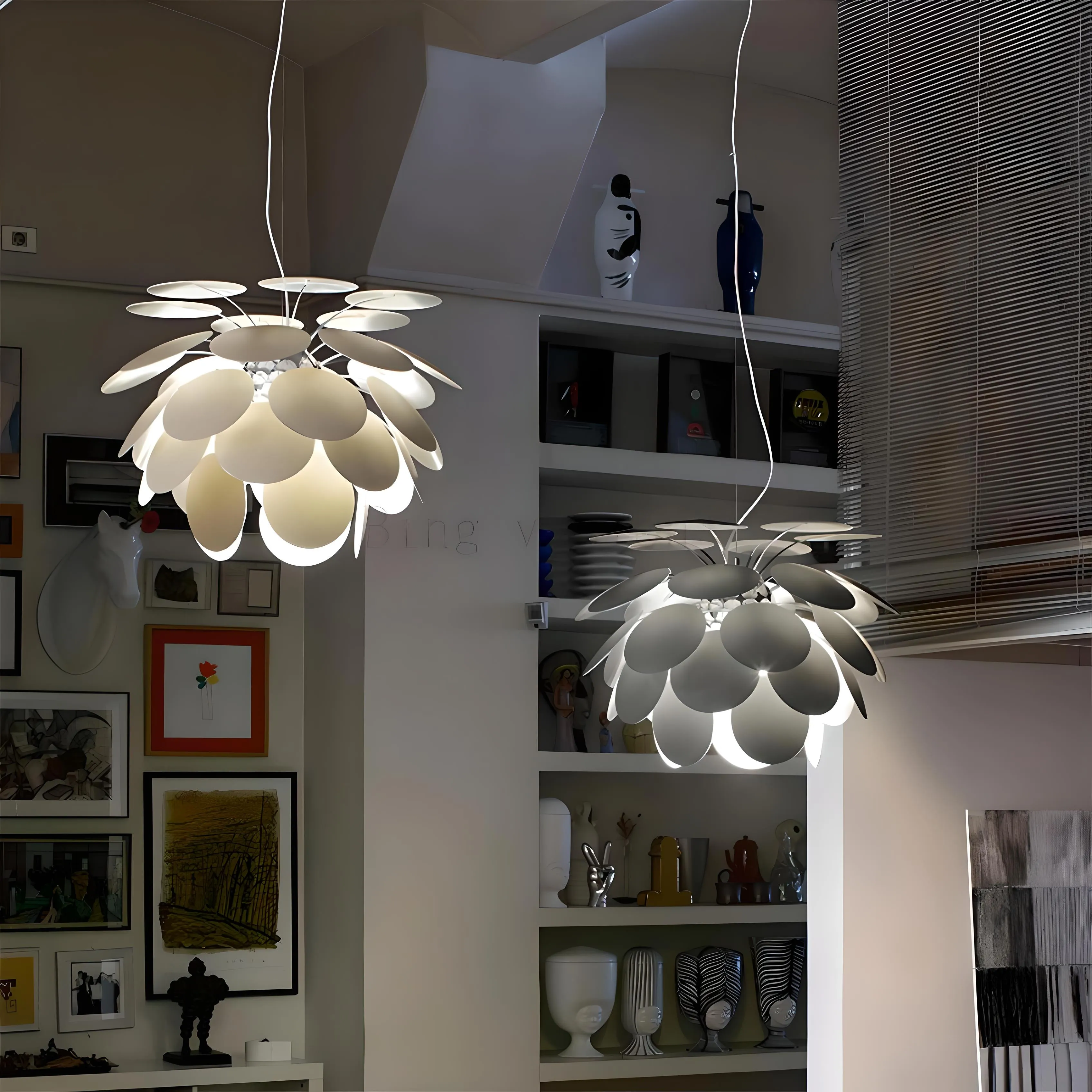 Drammen - Chic LED Snowball Chandelier