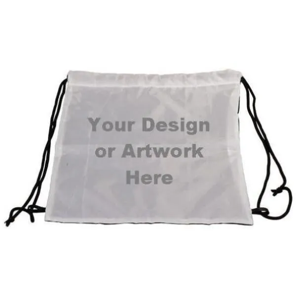 Drawstring Backpack/Backsack with Your Own Design