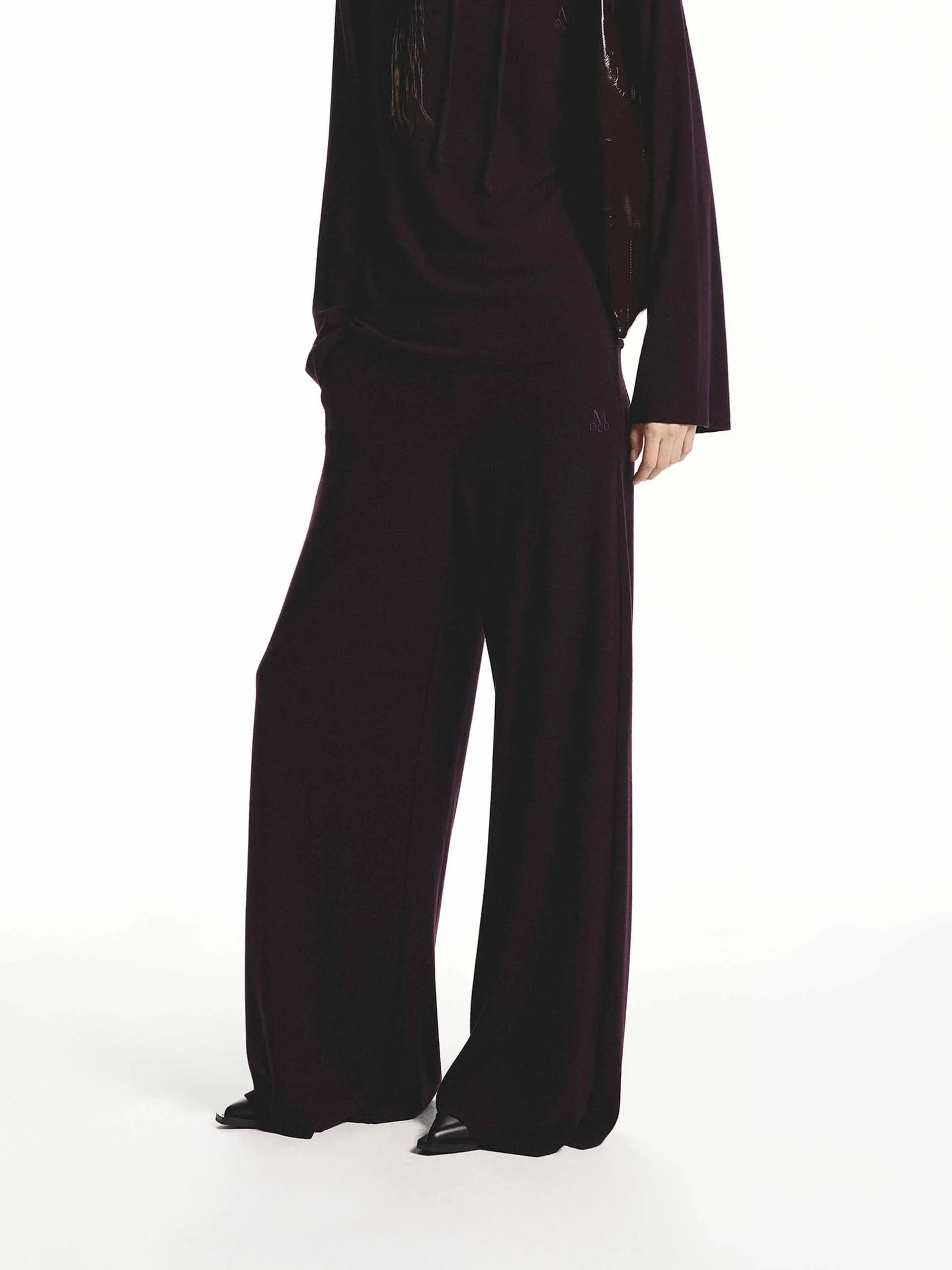 Drawstring Velvet Pants