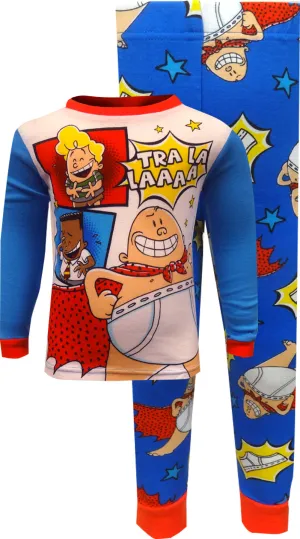 Dreamworks 'Captain Underpants' Movie Cotton Pajamas