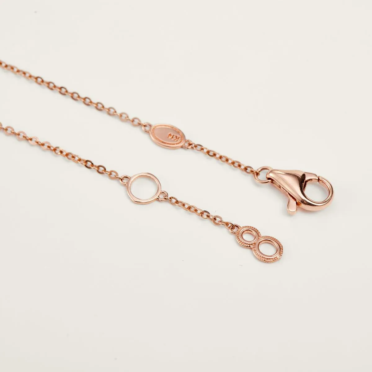 Dreamy Butterfly Rose Gold Pendant Necklace