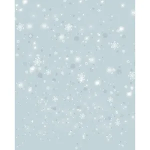 Dreamy Snowflakes Printed Backdrop