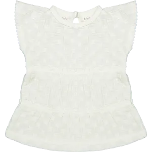 DRESS ADELE-White Embroidery