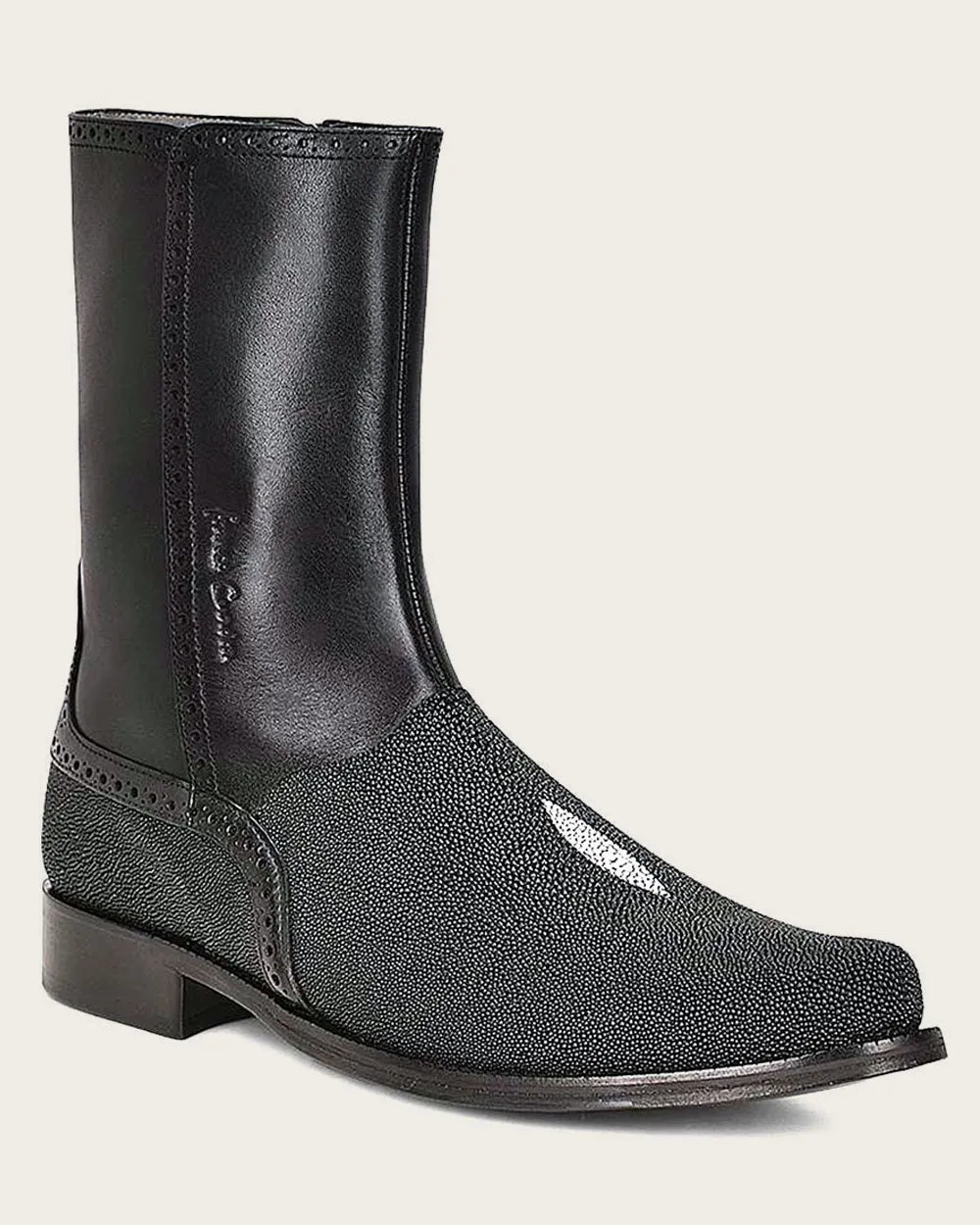 Dress black stingray boot