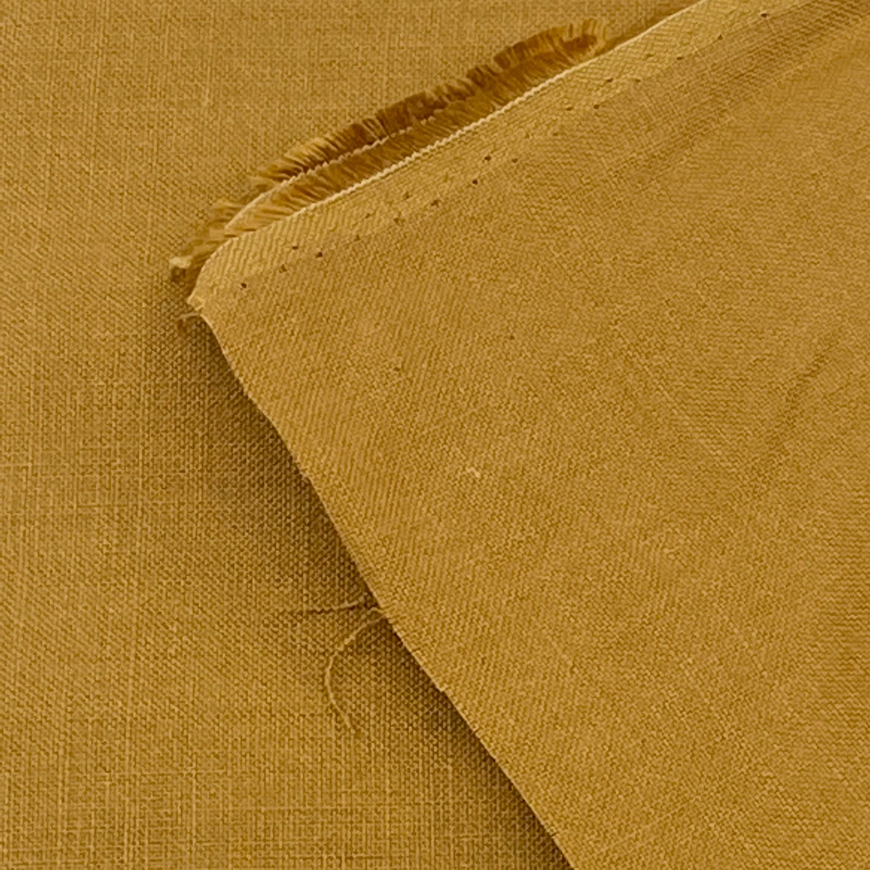 Driftwood Linen in Saffron