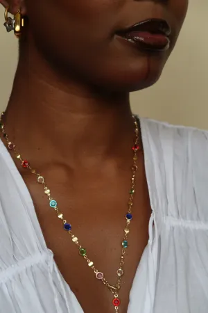 Drip Gem Necklace