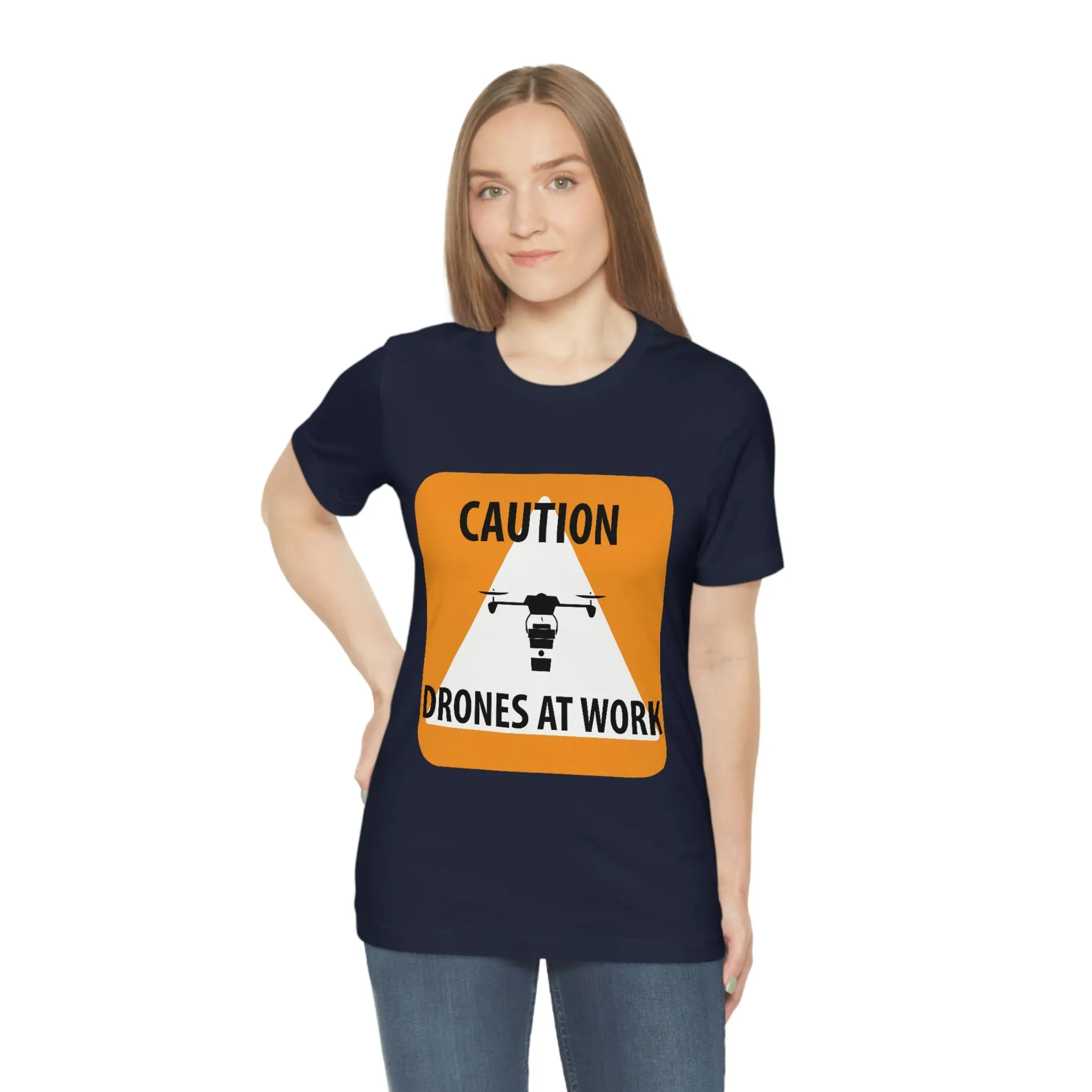 Drones at Work Unisex Jersey Short Sleeve Tee