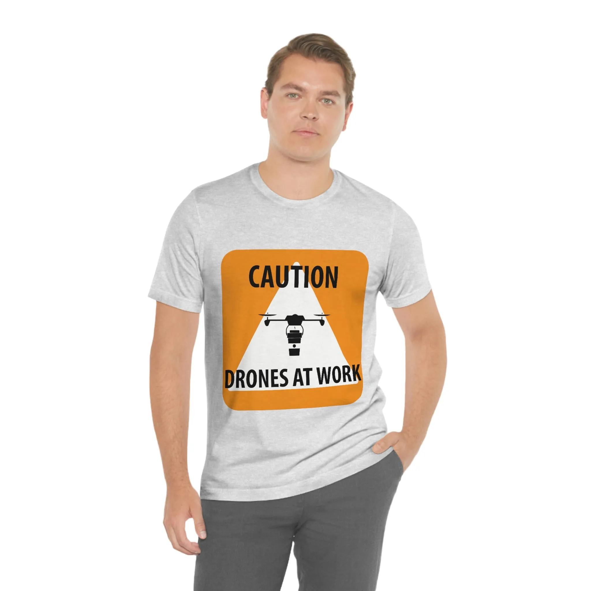 Drones at Work Unisex Jersey Short Sleeve Tee