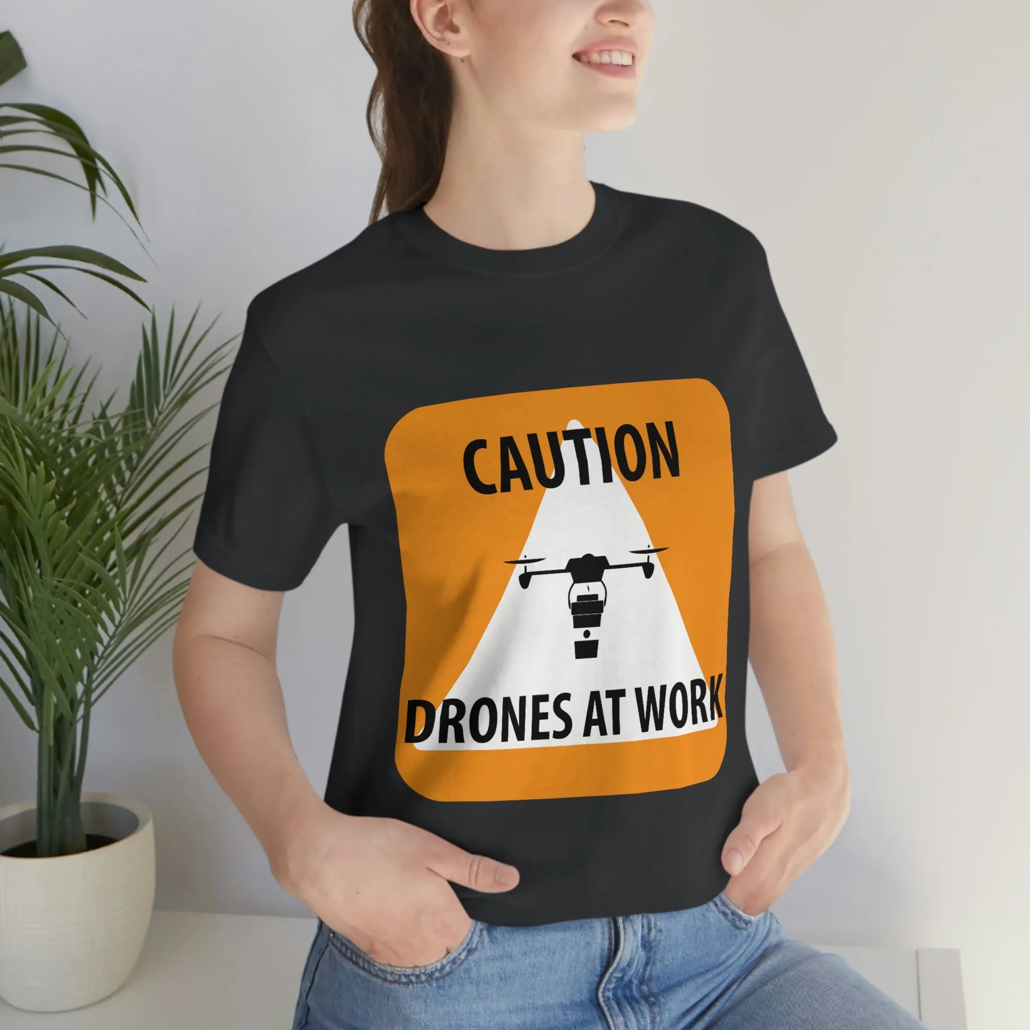 Drones at Work Unisex Jersey Short Sleeve Tee