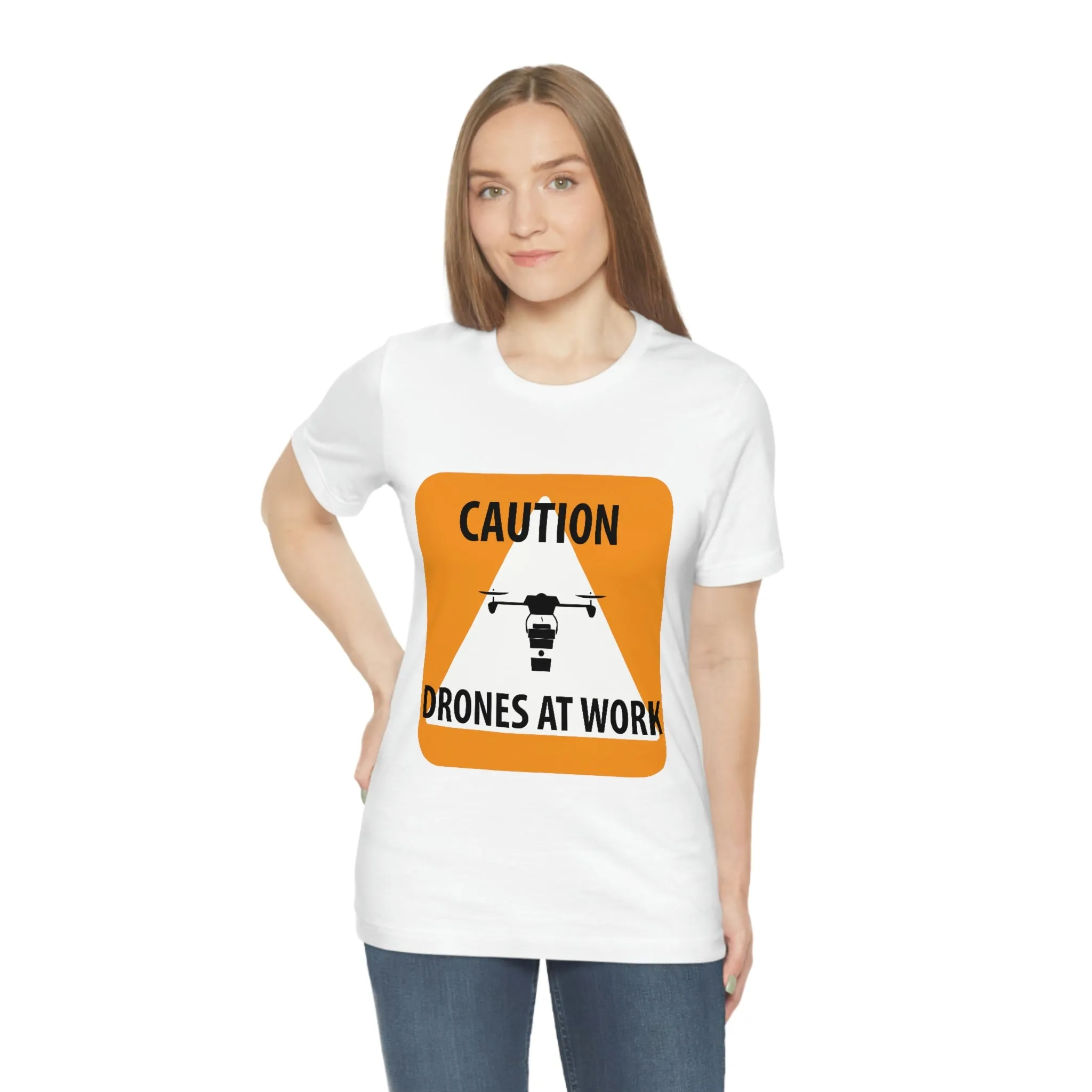 Drones at Work Unisex Jersey Short Sleeve Tee