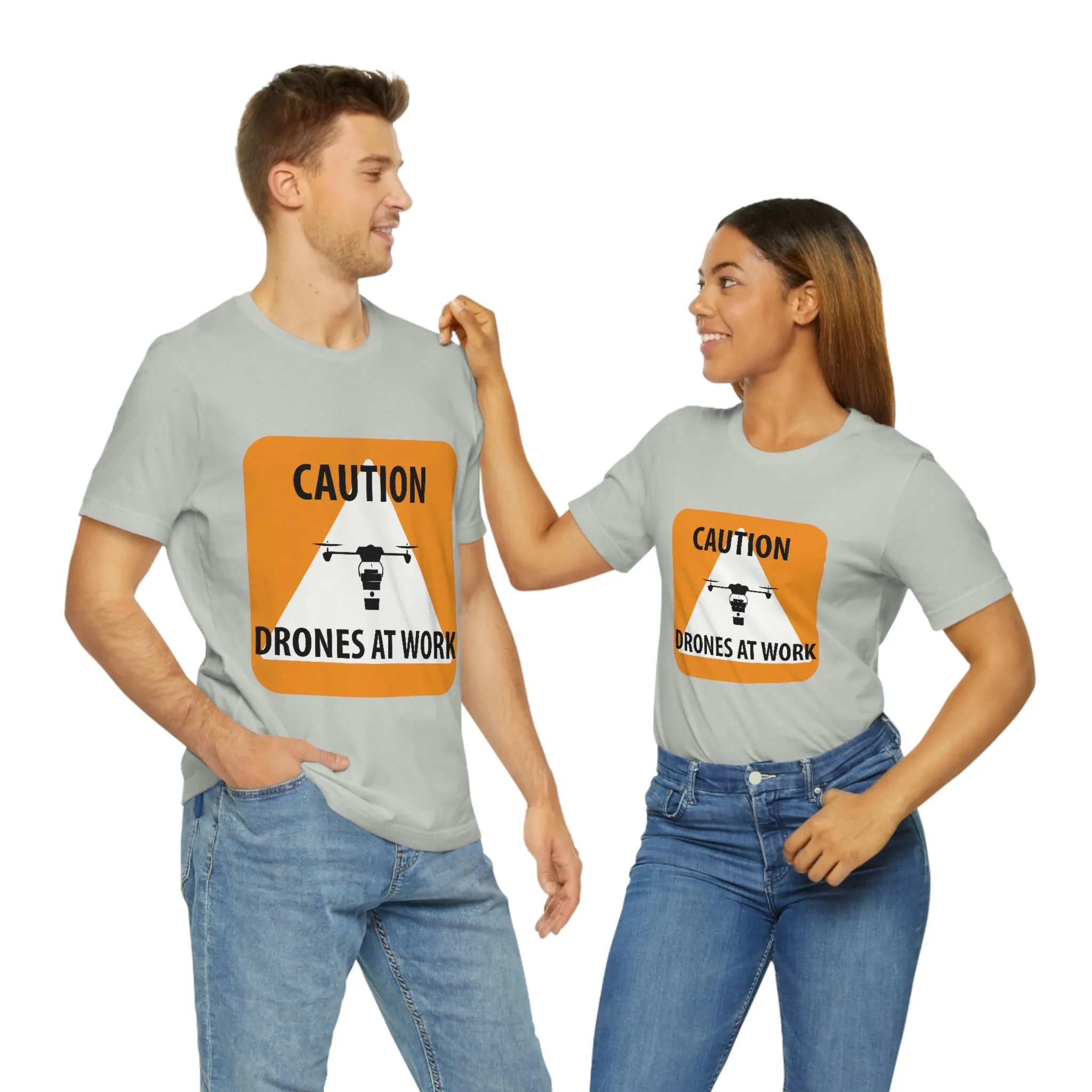 Drones at Work Unisex Jersey Short Sleeve Tee