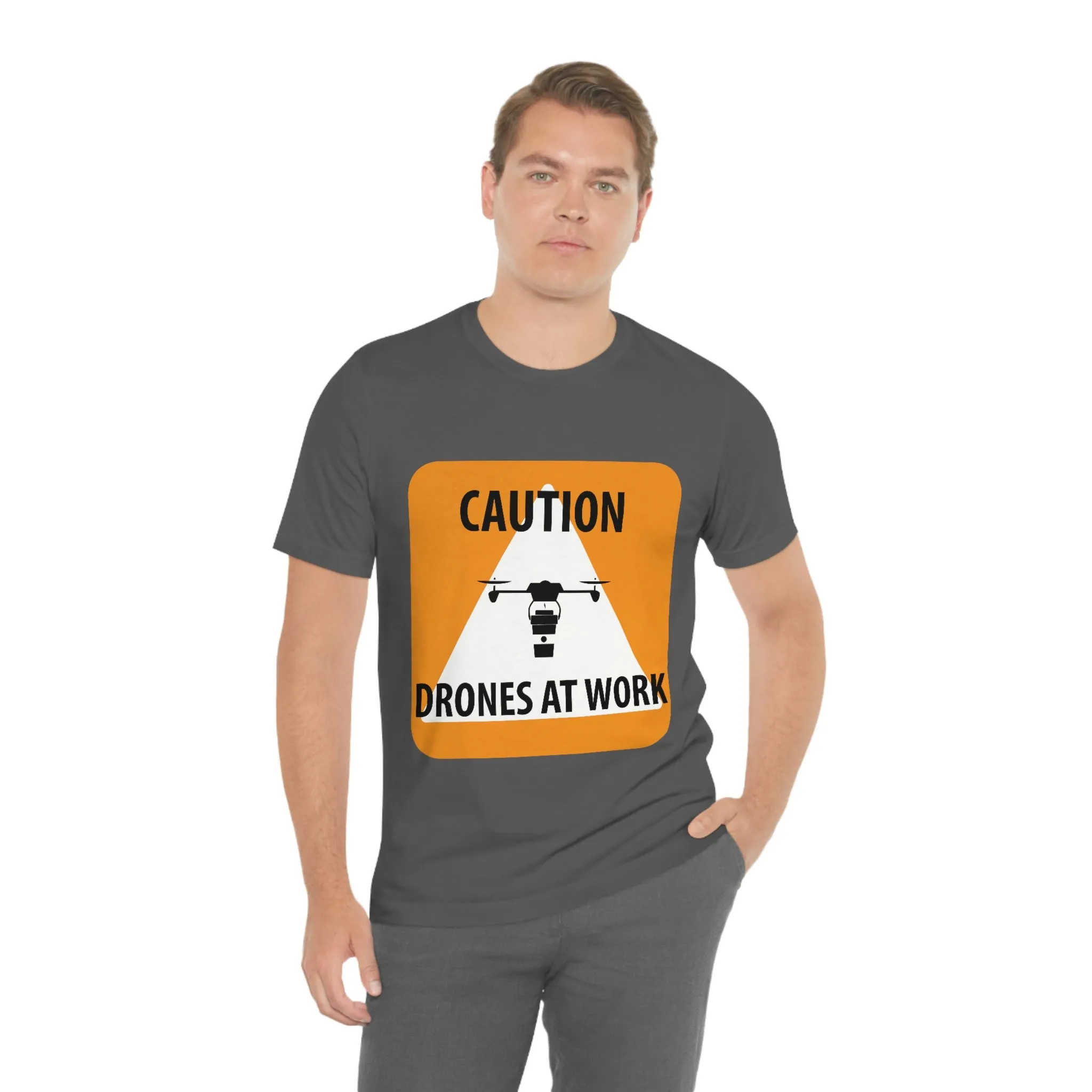 Drones at Work Unisex Jersey Short Sleeve Tee