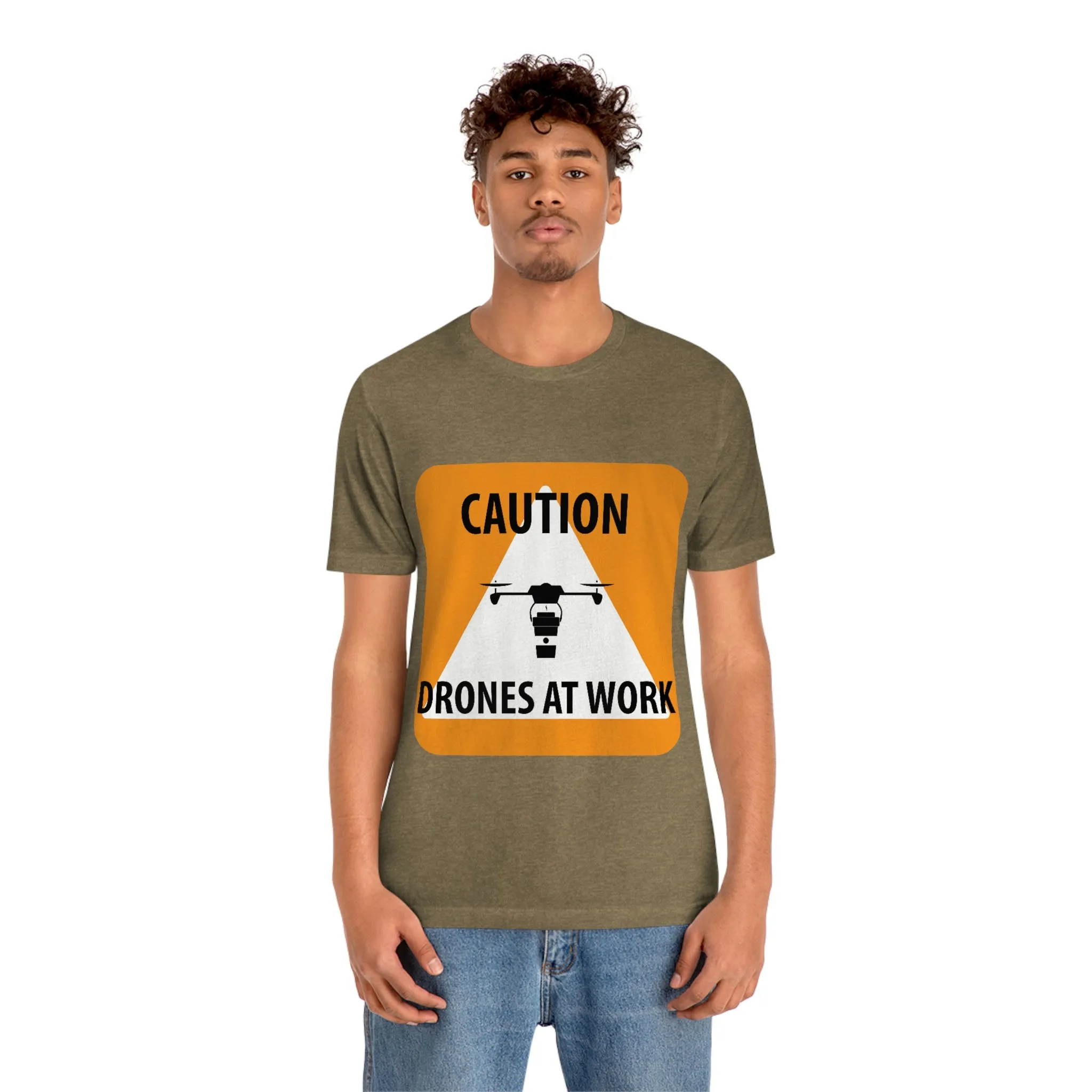 Drones at Work Unisex Jersey Short Sleeve Tee