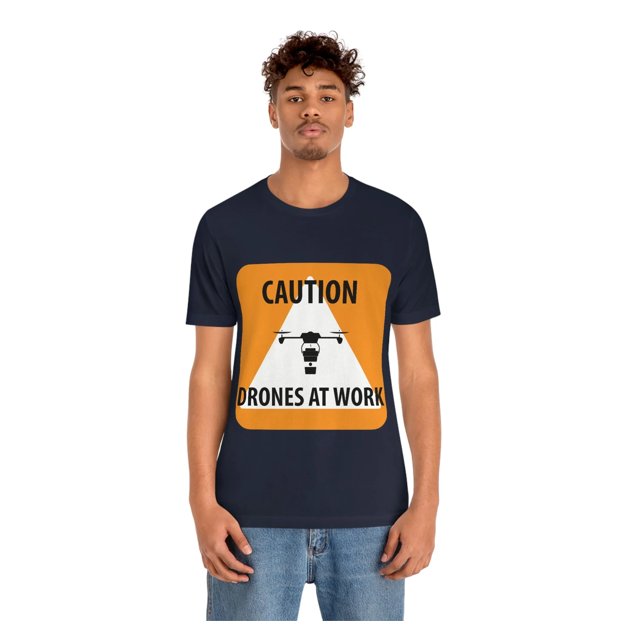 Drones at Work Unisex Jersey Short Sleeve Tee