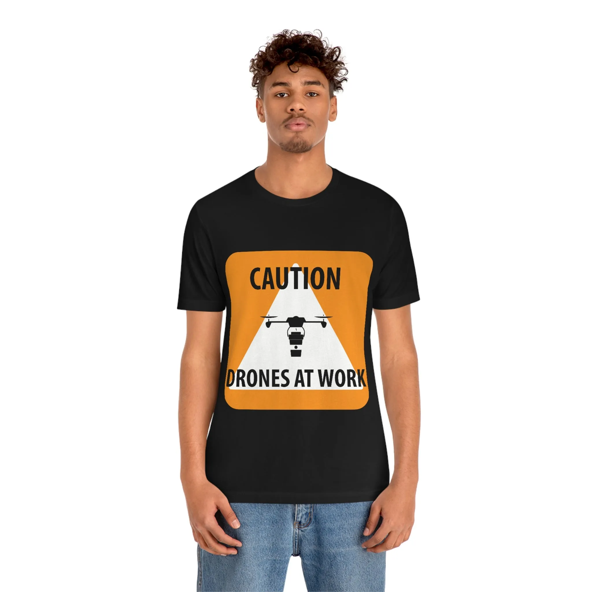 Drones at Work Unisex Jersey Short Sleeve Tee