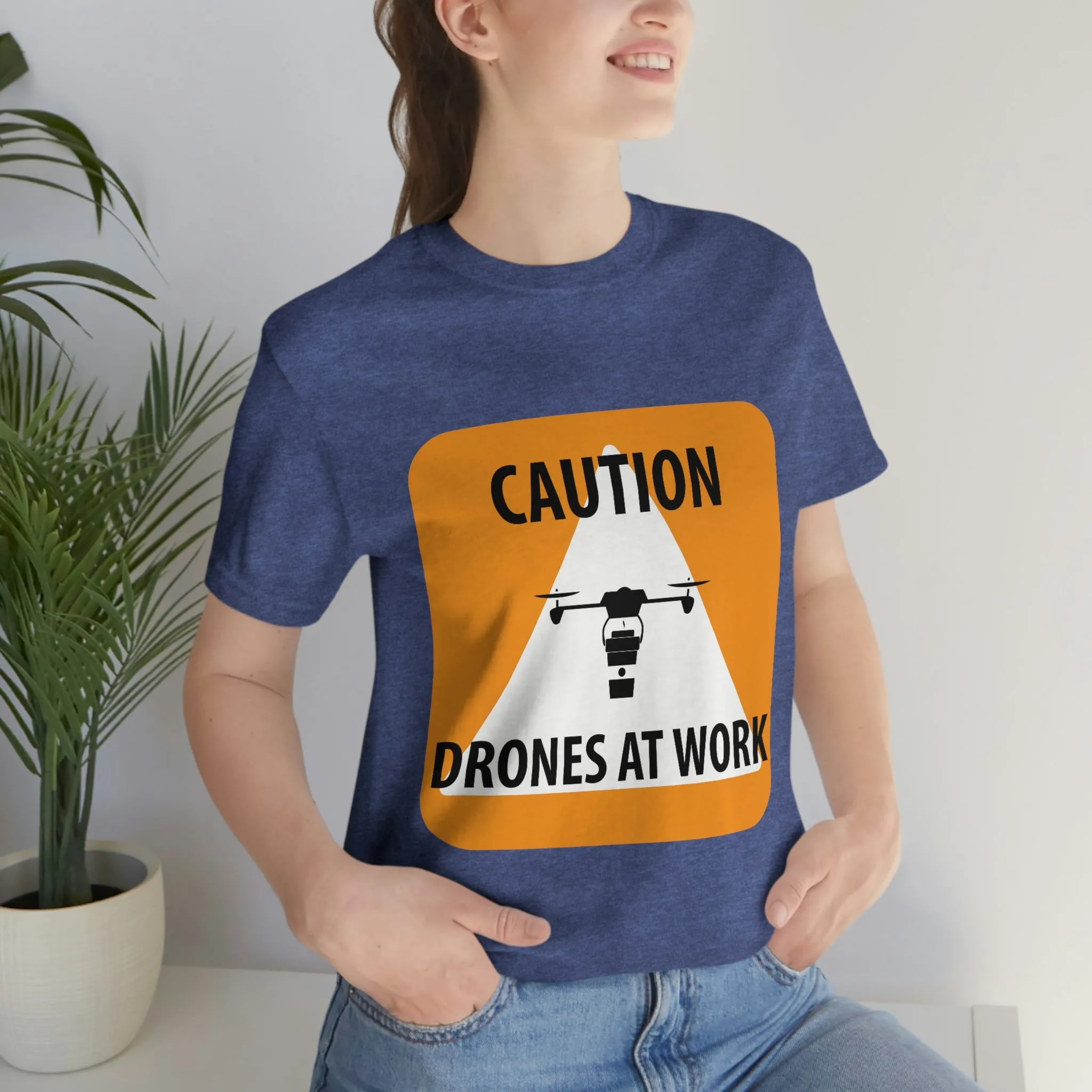 Drones at Work Unisex Jersey Short Sleeve Tee