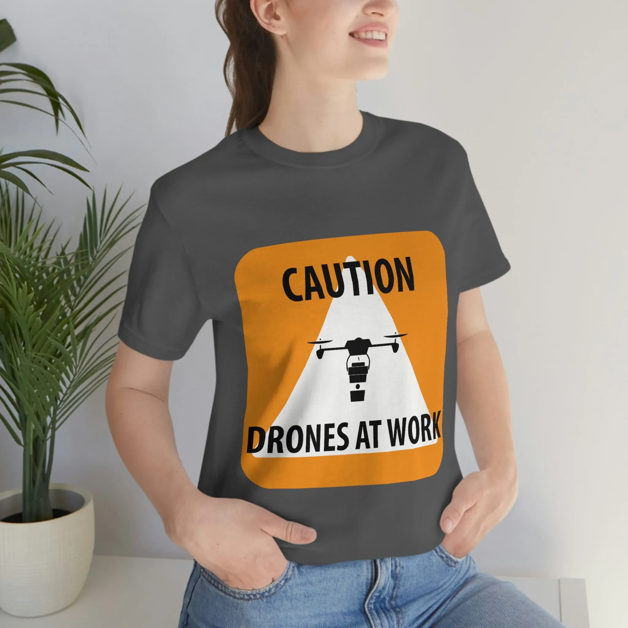 Drones at Work Unisex Jersey Short Sleeve Tee