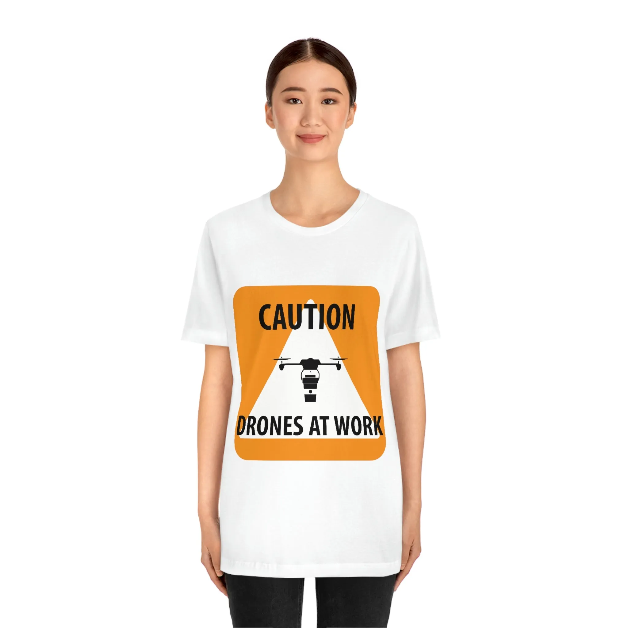 Drones at Work Unisex Jersey Short Sleeve Tee