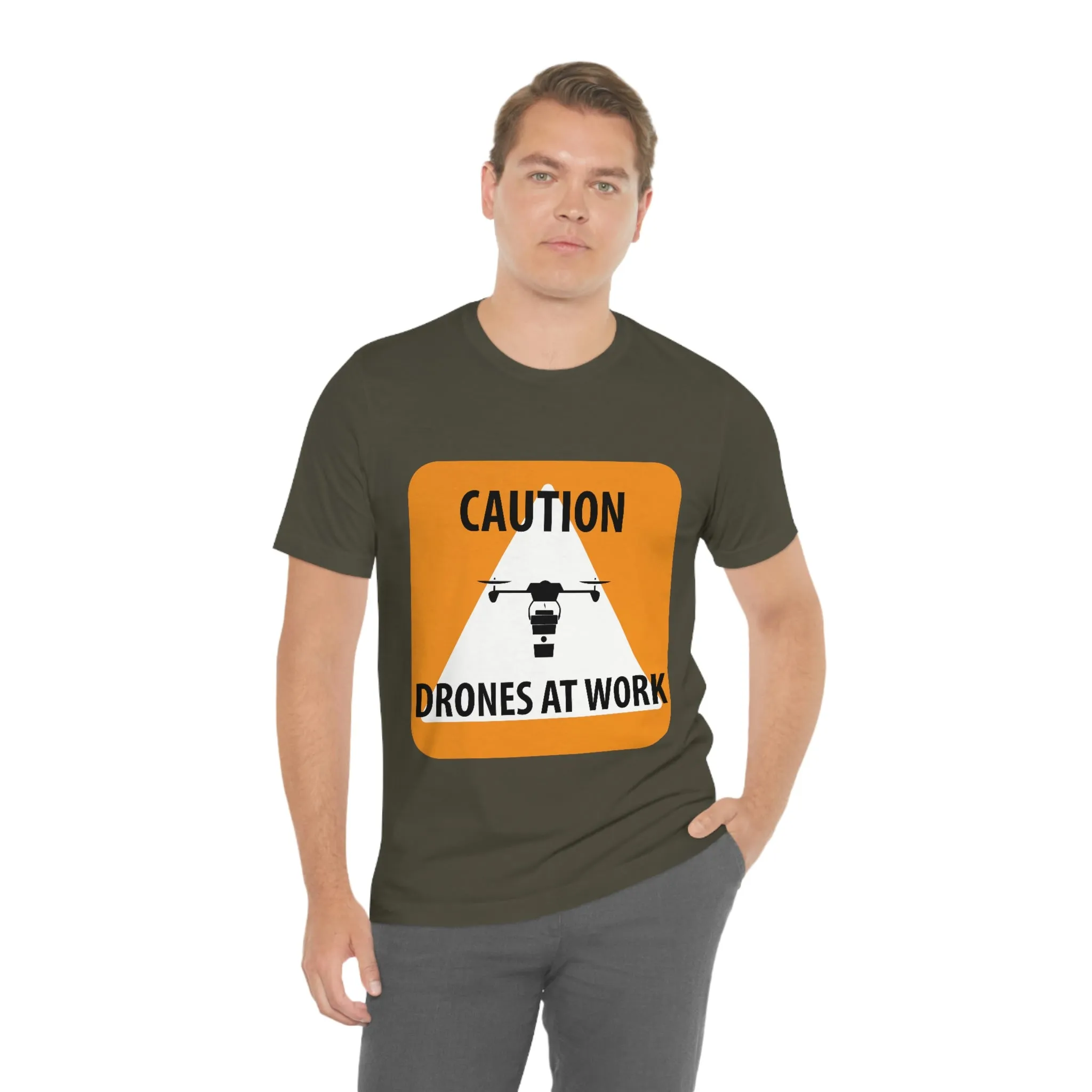 Drones at Work Unisex Jersey Short Sleeve Tee