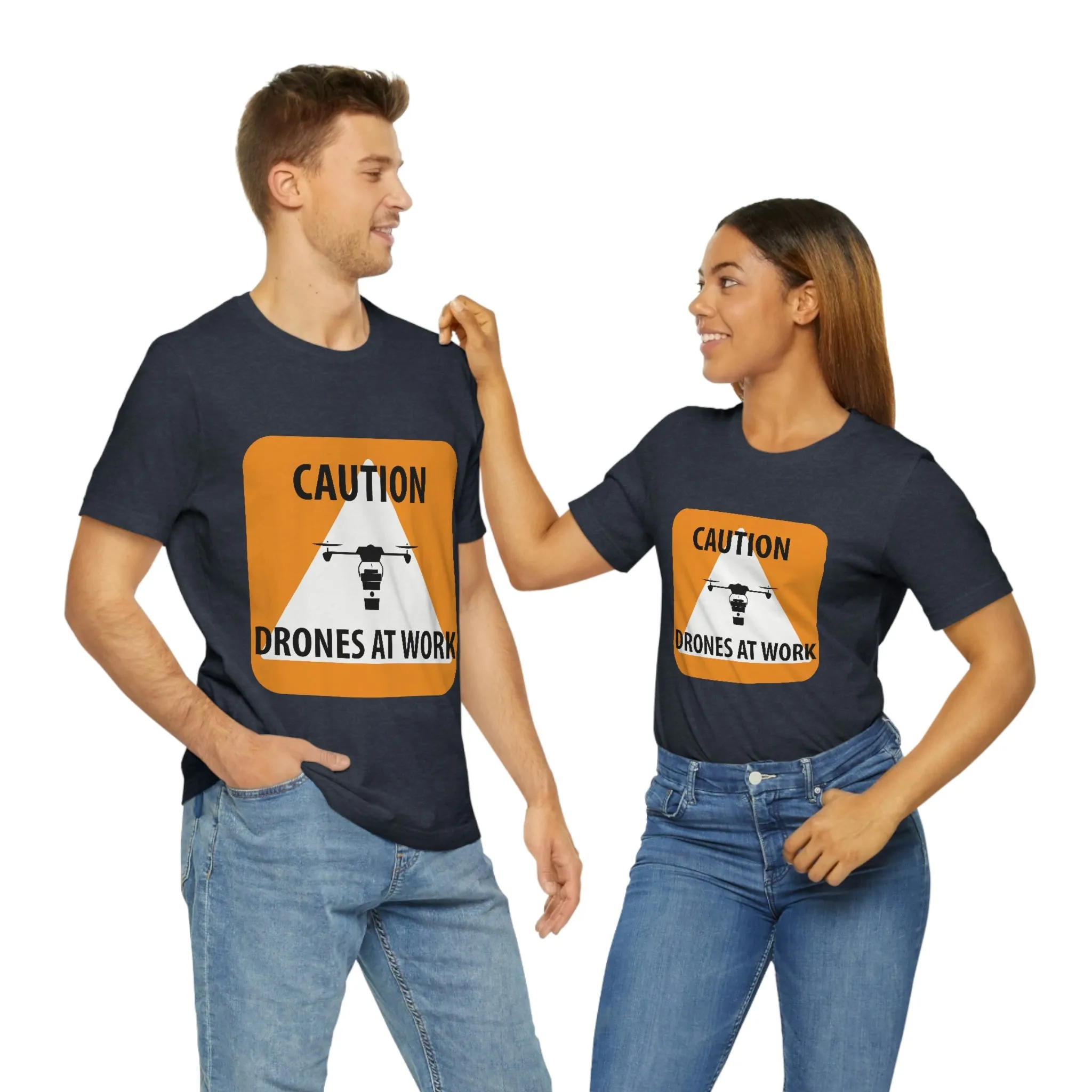 Drones at Work Unisex Jersey Short Sleeve Tee