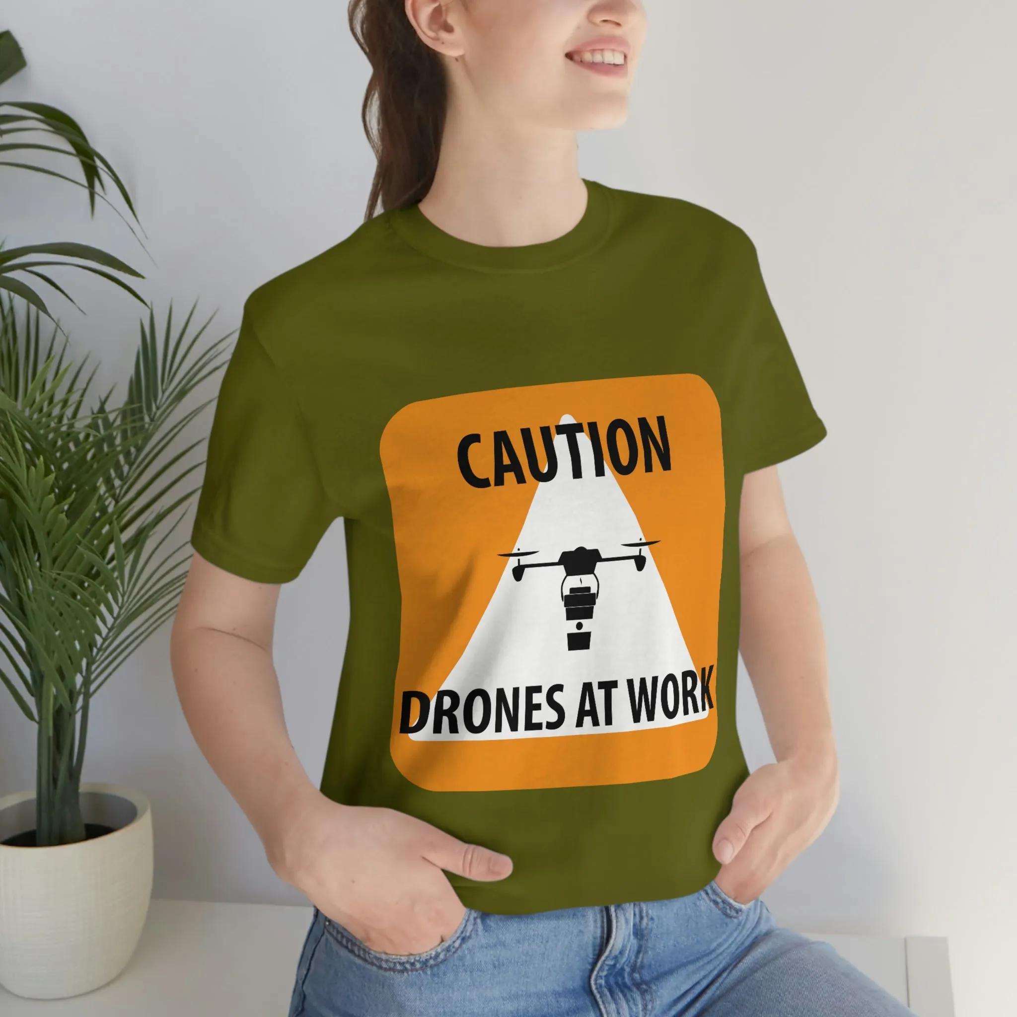 Drones at Work Unisex Jersey Short Sleeve Tee