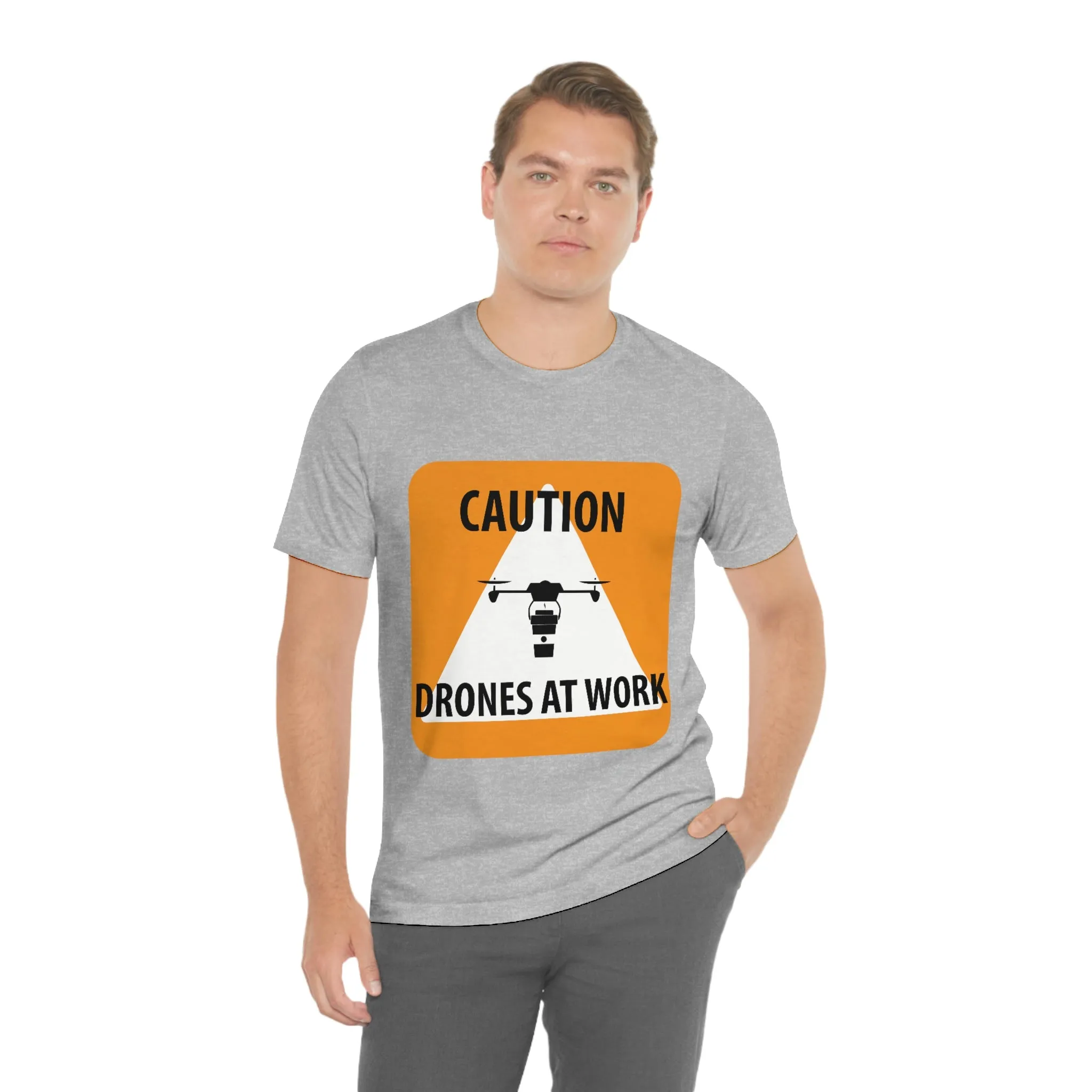 Drones at Work Unisex Jersey Short Sleeve Tee