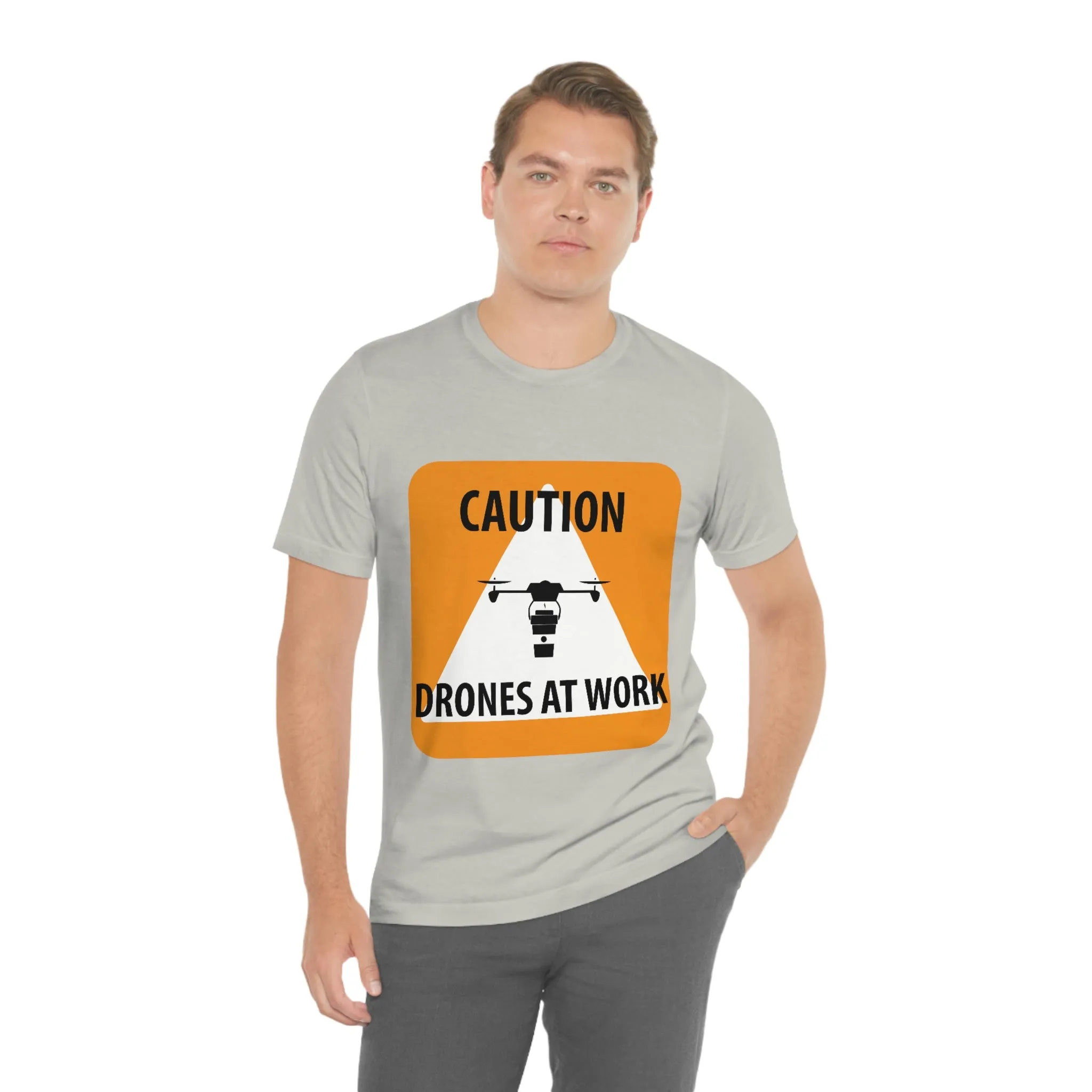 Drones at Work Unisex Jersey Short Sleeve Tee