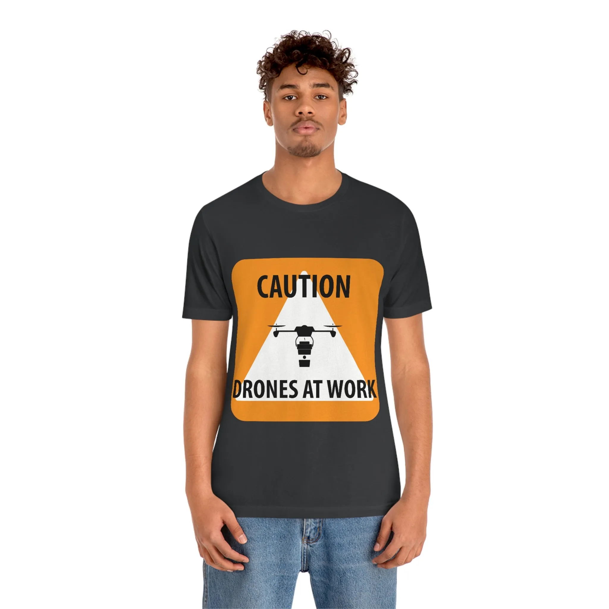 Drones at Work Unisex Jersey Short Sleeve Tee