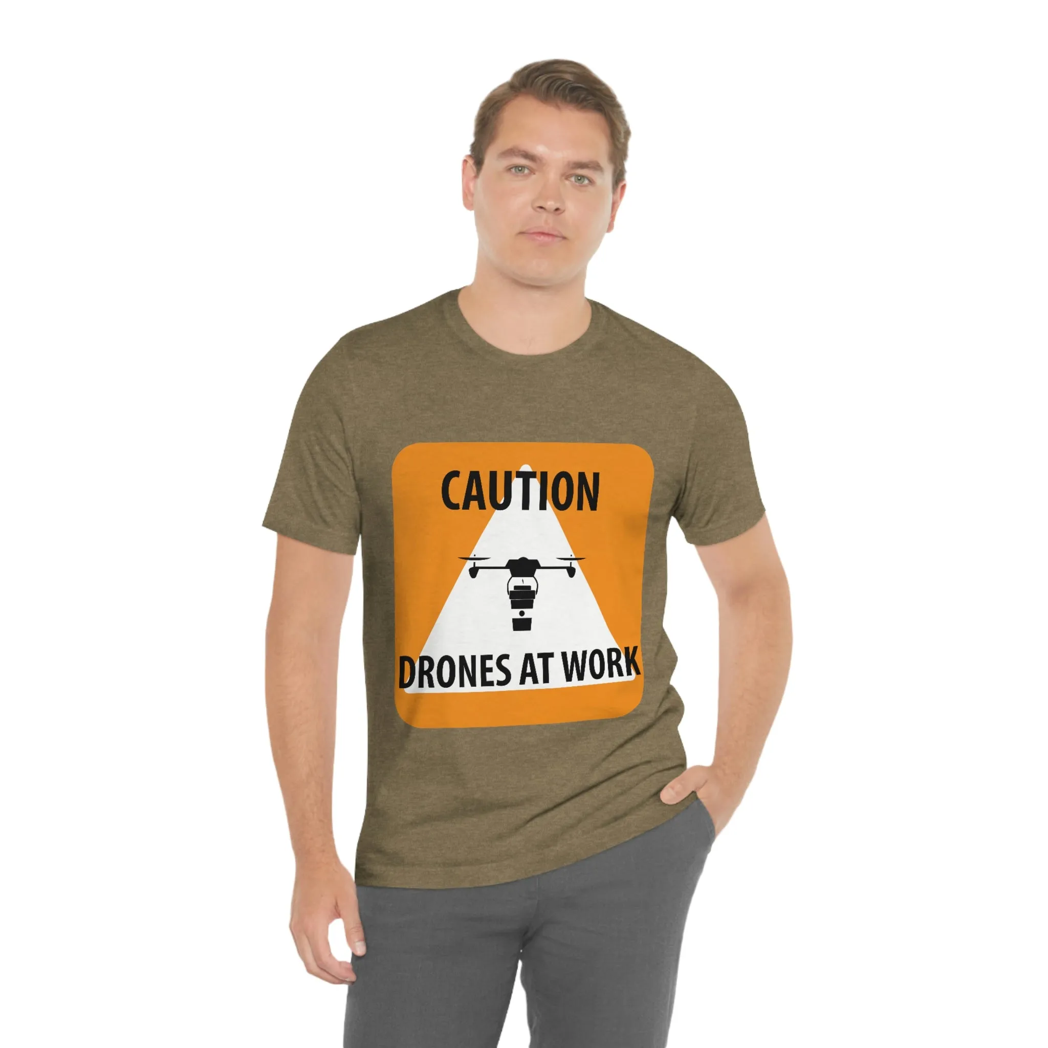 Drones at Work Unisex Jersey Short Sleeve Tee