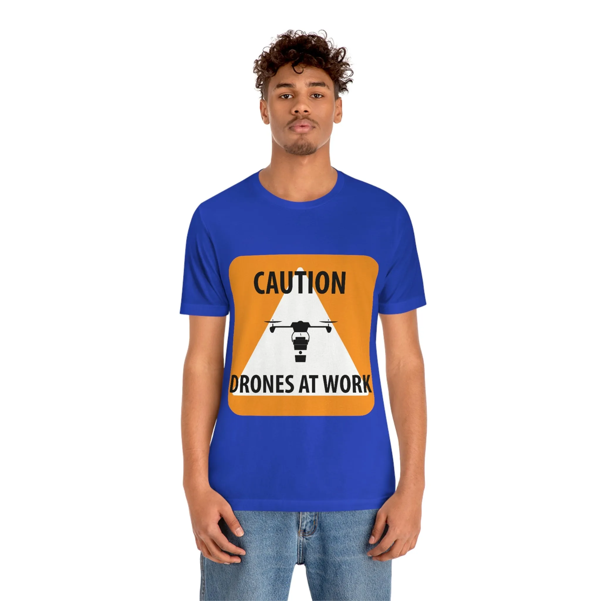 Drones at Work Unisex Jersey Short Sleeve Tee