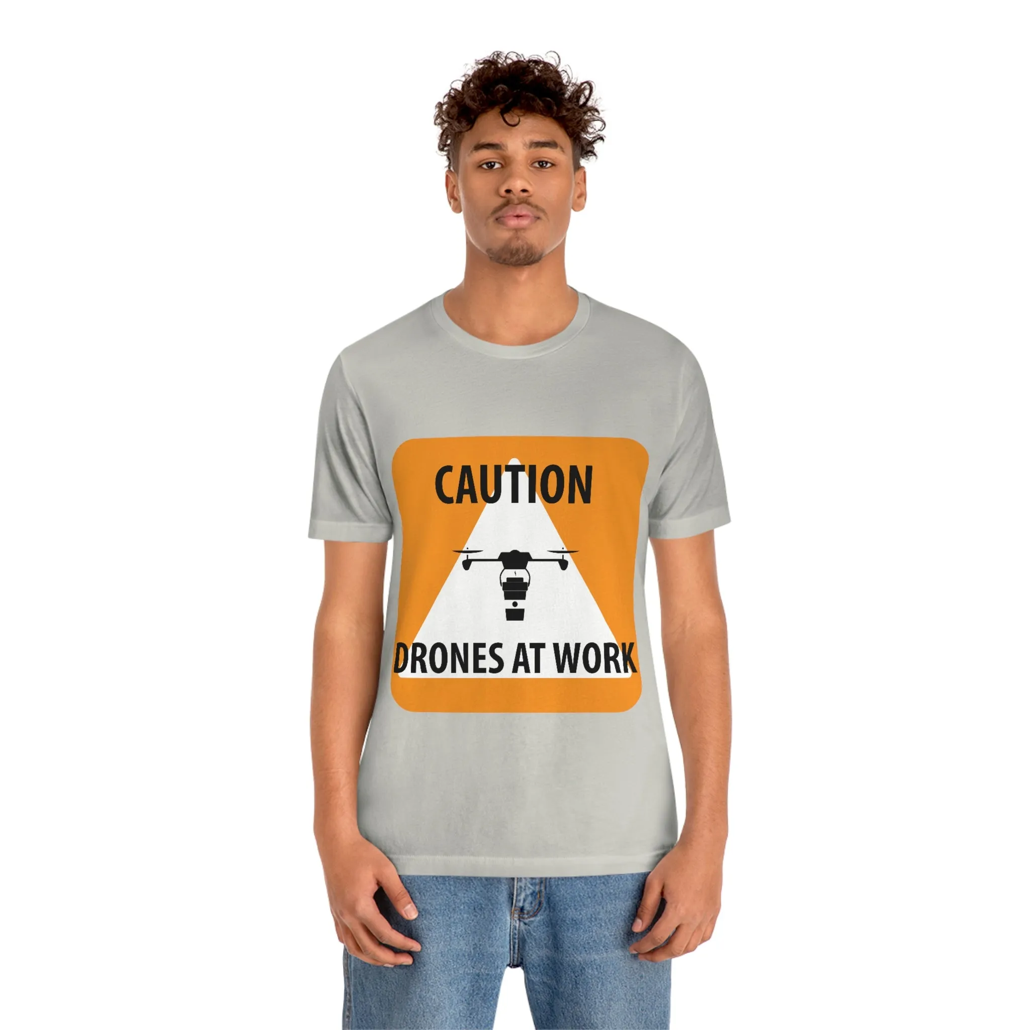 Drones at Work Unisex Jersey Short Sleeve Tee