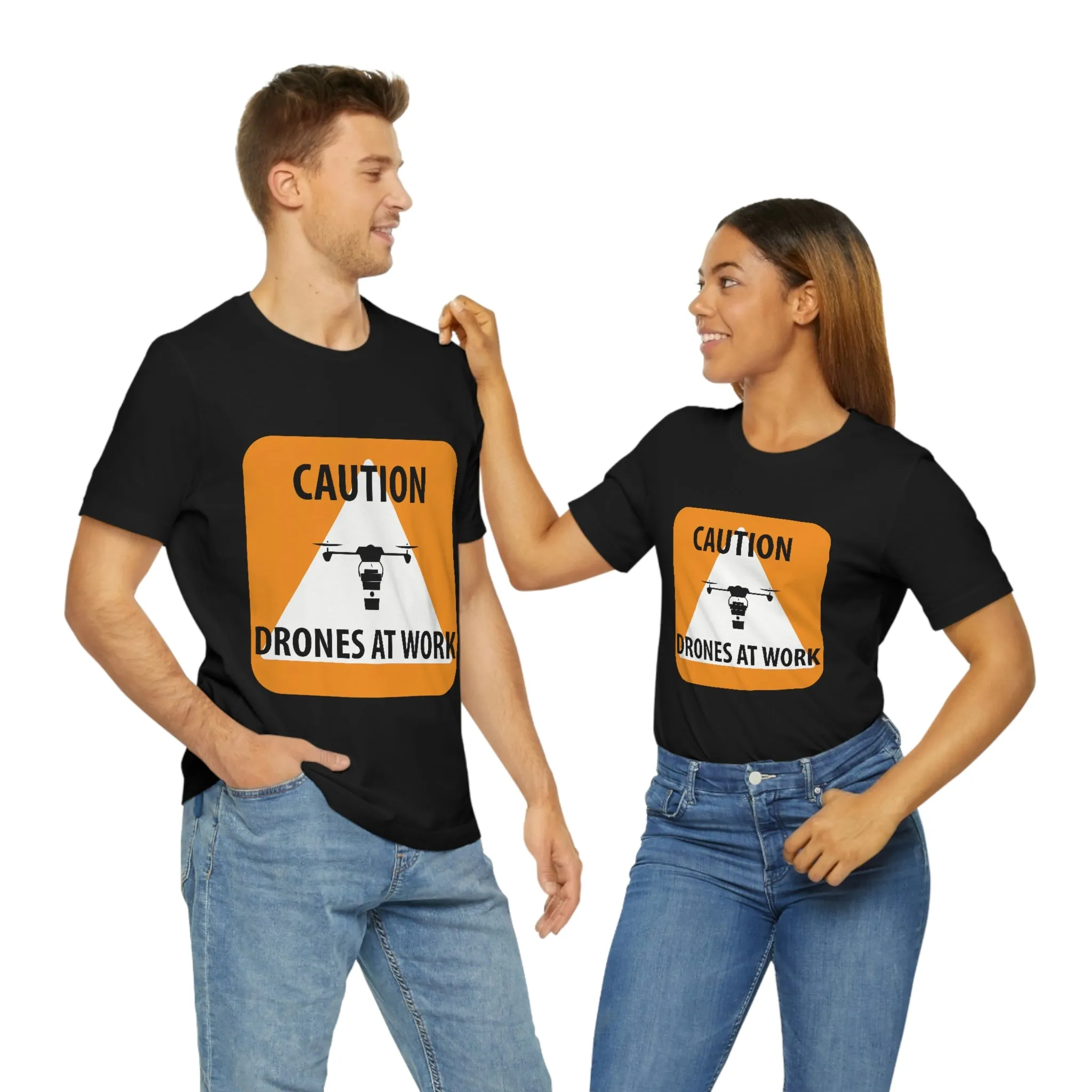 Drones at Work Unisex Jersey Short Sleeve Tee